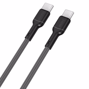 Dudao L9C Max 240W PD USB-C - USB-C 2m Kaapeli - Musta