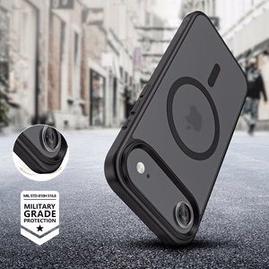 Tech-Protect MagMat MagSafe Suojakuori iPhone 17 Air:lle - Matta Musta