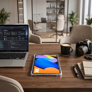 Tech-Protect FlexAir suojakuori Lenovo Idea Tab / K11 Gen. 2 11.0 TB-336 -tabletille – läpinäkyvä