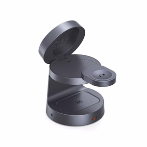 Tech-Protect QI2.2-25W-A48 3in1 Magnetic Wireless Charger - Navy Blue