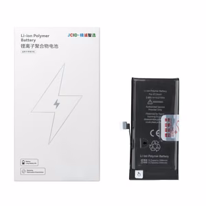 JCID Akku iPhone 13 Mini:lle 2580 mAh (suuri kapasiteetti)