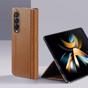 Phone Case Dux Ducis "Bril" for Samsung F936 Z Fold4 Brown
