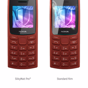 Nokia 105 4G (2023) – 3mk Silky Matt Pro puhelimen näytönsuoja