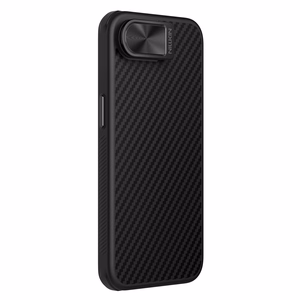 Nillkin CarboProp Magnetic Case with Camera Cover and Stand for iPhone 16e / 17e - Black