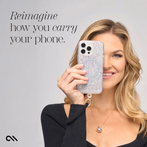 Case-Mate Phone Bangle puhelimen rannehihna, musta