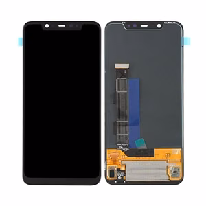 Puhelimen LCD-näyttö kosketuslasilla Xiaomi Mi 8 Pro, musta