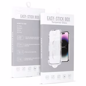 Karkaistu lasi Full Glue Easy-Stick IPHONE 15:lle musta