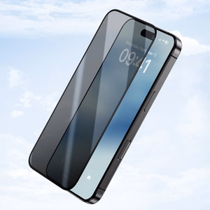 Benks Tempered glass Ultra Shield Privacy (FK66) for Iphone 16 Pro Max black (Thin Edge)