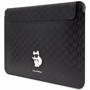 Karl Lagerfeld Saffiano Monogram Choupette Suojakuori 14 tuuman kannettavalle - musta
