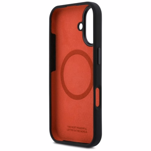 BMW M Silicon Horizontal Line MagSafe Suojakuori iPhone 17:lle - Musta