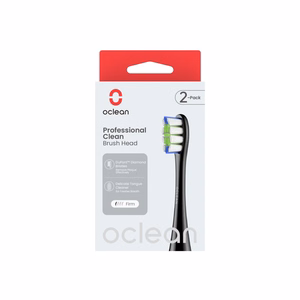 Oclean Professional Clean -harjaspäät 2 kpl P1C5 B02, mustat