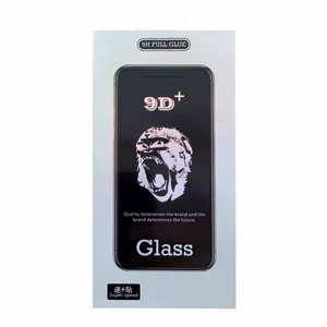 Karkaistu lasi 9D Gorilla Apple iPhone 6/6S valkoinen
