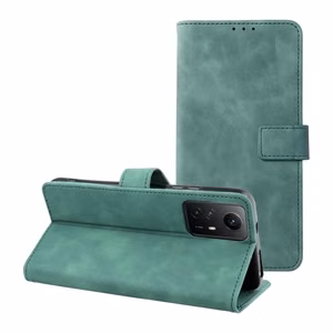 Flip-suojakuori Xiaomi Redmi NOTE 12S:lle Tender Book vihreä
