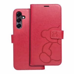 MEZZO kirjakotelo SAMSUNG A16 5G:lle nalle magenta