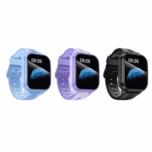 Lasten älykello 1,69" 4G GPS puhelutoiminnolla Hoco Y108, violetti
