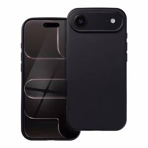 Silikoninen suojakuori iPhone 17 AIR:lle musta