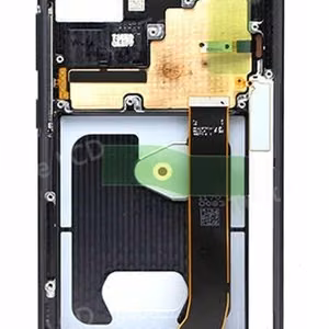 LCD-näyttö Samsung N985/N986 Note 20 Ultra kosketusnäytöllä ja kehyksellä Mystic Black alkuperäinen (service pack)