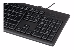 A4Tech KR-83 näppäimistö USB musta