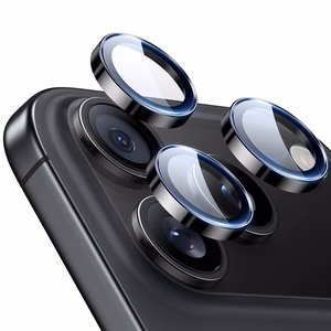 ESR Armorite Kamerasuoja iPhone 14 Pro / Pro Max / 15 Pro / Pro Max / 16 Pro / Pro Max / 17 Pro / Pro Max:lle - Musta
