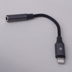 Forever audio-adapteri AJL-01 3,5 mm kuulokeliitin - Lightning musta