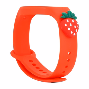 Lasten hihna Smart Band M5/M6/M7 punainen mansikka