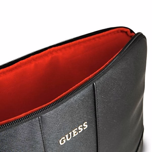 Guess kannettavan laukku GUCS13TBK 13" musta/musta Saffiano