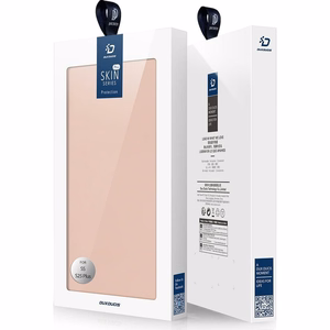 Dux Ducis SKIN PRO lompakkosuojakuori Samsung S25 Plus ruusukulta