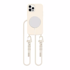 Tech-Protect MagNecklace MagSafe Suojakuori iPhone 12 / 12 Pro:lle - beige