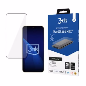 Honor Magic8 Lite – 3mk HardGlass Max musta puhelimen näytönsuoja
