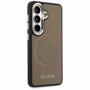 Guess Suojakuori Perforated Logo MagSafe Samsung Galaxy S26:lle ruskea
