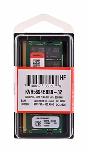 KINGSTON 32GB 5600MT/s DDR5 Non-ECC CL46