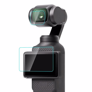 Karkaistu lasinen linssi- ja näytönsuoja DJI OSMO Pocket 3:lle