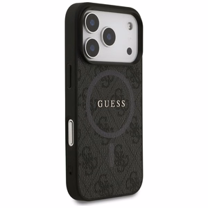 Guess MagSafe Suojakuori GUHMP17LG4GFRK iPhone 17 Pro:lle - Musta