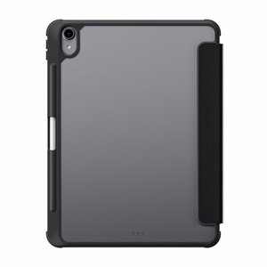 AmazingThing Titan Pro -suojakuori iPad A16 11" -mallille 720° kääntyvällä telineellä ja kynätelineellä, musta