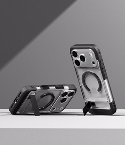 Ringke UX Magnetic -suojakuori iPhone 18 Pro / 17 Pro -malleille, läpinäkyvä
