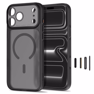 Tech-Protect MagPrime MagSafe CC -suojakuori iPhone 18 Pro Max / 17 Pro Max -malleille, mattamusta