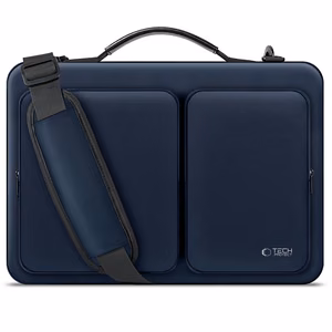 15-16 Tech-Protect Defender Bag kannettavan tietokoneen laukku - Sininen