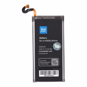 Akku Samsung S8:lle 3000 mAh Blue Star Premium