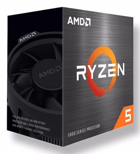 AMD Ryzen 5 5500F -suoritin 3 GHz 19 MB L2 ja L3 Box