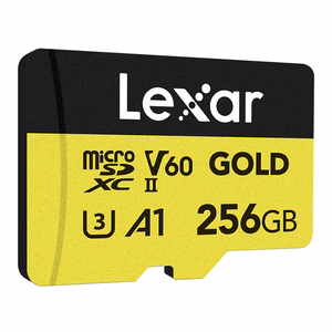 Lexar GOLD microSDXC -muistikortti, 256 GB
