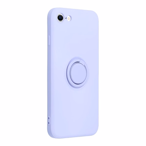Silikoninen Suojakuori Renkaalla iPhone 7 / 8 / SE 2020 / SE 2022:lle violetti