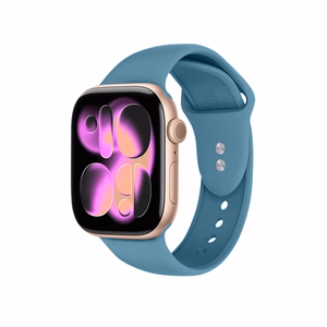 Crong Liquid strap for Apple Watch 44 / 45 / 46 / 49 mm, navy blue