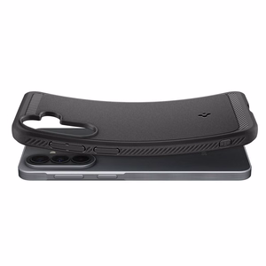 Spigen Rugged Armor -suojakuori Samsung Galaxy A57 5G:lle - musta