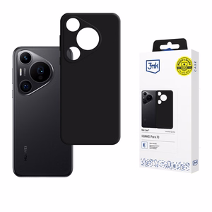 3mk Matt Case MagSafella Huawei Pura 70:lle - Musta