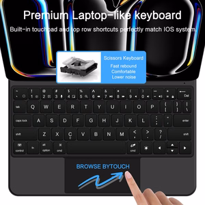 Tech-Protect SmartCase Magneettinen iPad Pro 11 5/6 2024-2025:lle - Musta