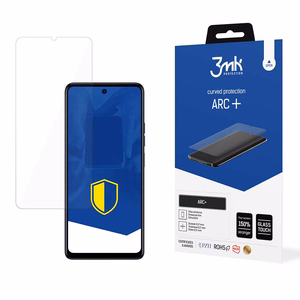 Tecno Spark 10 – 3mk ARC+ puhelimen näytönsuoja