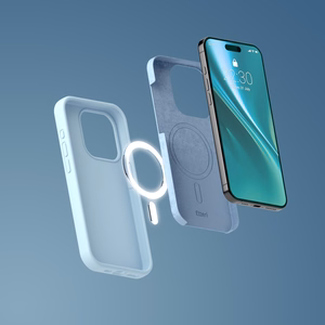 Etteri Silikoninen Mag suojakuori iPhone 14 6,1:lle vaaleansininen