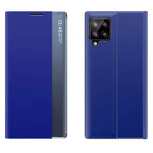 Sleep Case Kirjahylly tyyppi asia Smart ikkuna Samsung Galaxy A22 4G sininen