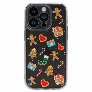 TEL PROTECT Joulu Suojakuori Samsung S23 Ultralle Design 2 läpinäkyvä