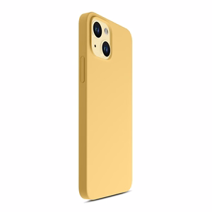 3mk Hardy Silicone MagCase Suojakuori iPhone 15 Plus:lle - keltainen